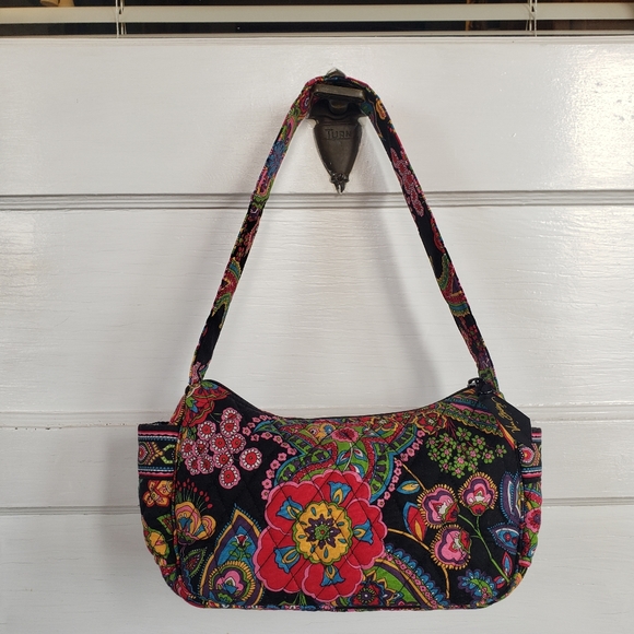 x2🌺HP!🌺 Vera Bradley "Symphony in Hue" Holly Hobbie HandBag ♥️ - Picture 13 of 14